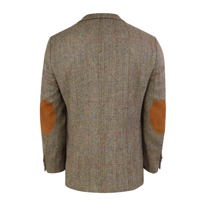 Colbert Harris Tweed Wellington | Olijf Visgraat | www.pietkoopmans.nl