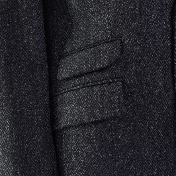 Colbert Harris Tweed Wellington | Antraciet Visgraat | www.pietkoopmans.nl