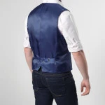 Gilette Harris Tweed Wellington | Blauwe Visgraat