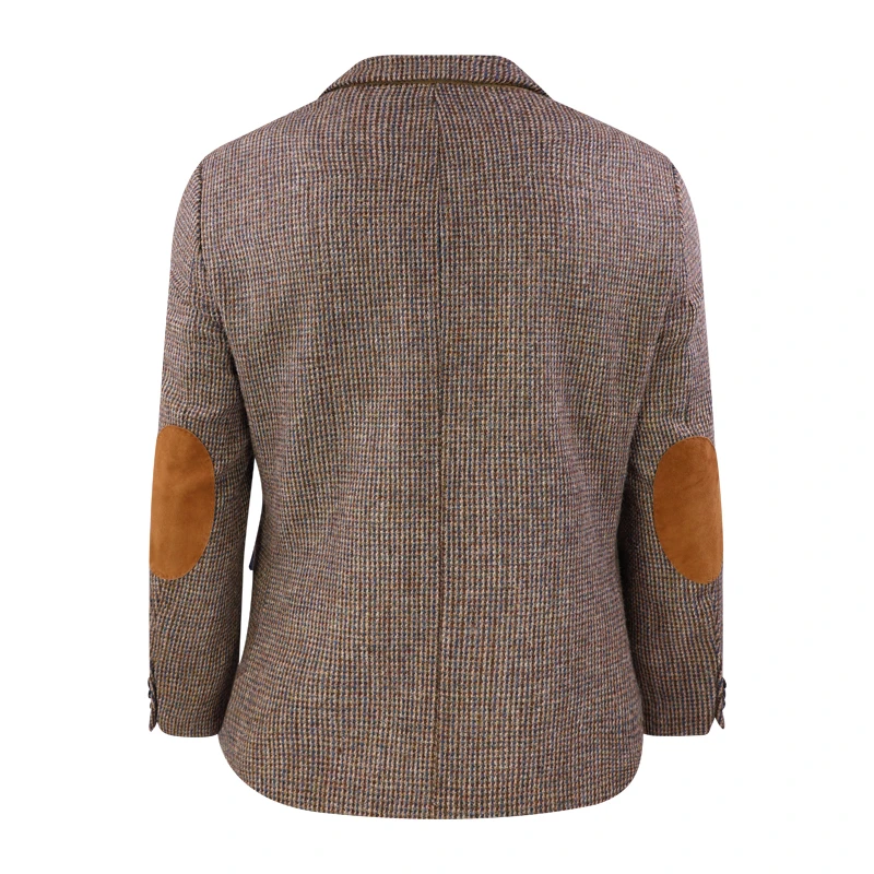 Colbert Harris Tweed Wellington | Pied Du Poule Camel | www.pietkoopmans.nl