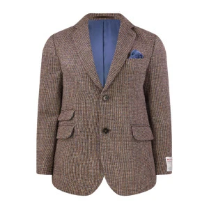 Colbert Harris Tweed Wellington | Pied Du Poule Camel