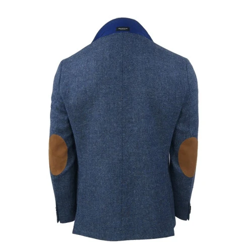 Wellington Colbert Harris Tweed | Blauw | www.pietkoopmans.nl