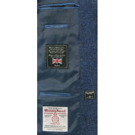 Wellington Colbert Harris Tweed | Blauw | www.pietkoopmans.nl