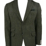 Colbert Harris Tweed Wellington | Groene Visgraat