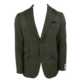 Colbert Harris Tweed Wellington | Groene Visgraat