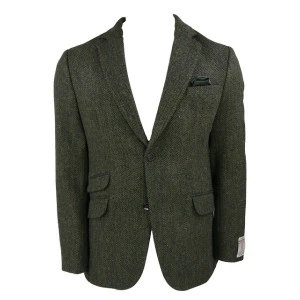 Colbert Harris Tweed Wellington | Groene Visgraat