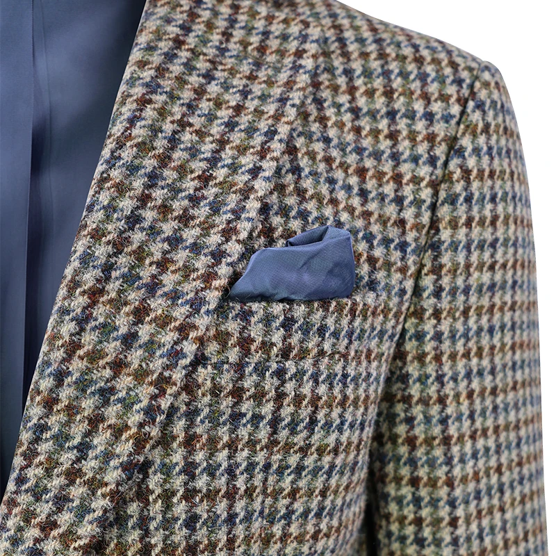 Colbert Harris Tweed Wellington | Pied De Poule Groen | www.pietkoopmans.nl