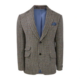 Colbert Harris Tweed Wellington | Pied De Poule Groen
