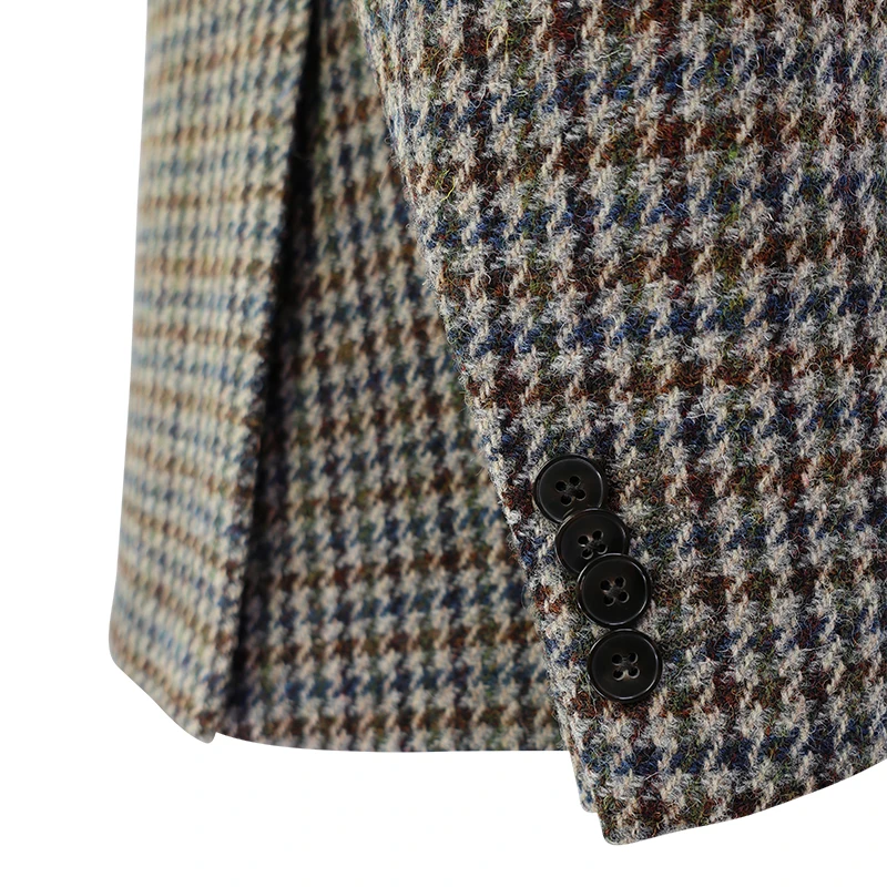 Colbert Harris Tweed Wellington | Pied De Poule Groen | www.pietkoopmans.nl