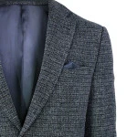 Colbert Harris Tweed Wellington | Blauw Zwart Geruit | www.pietkoopmans.nl
