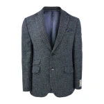 Colbert Harris Tweed Wellington | Blauw Zwart Geruit | www.pietkoopmans.nl