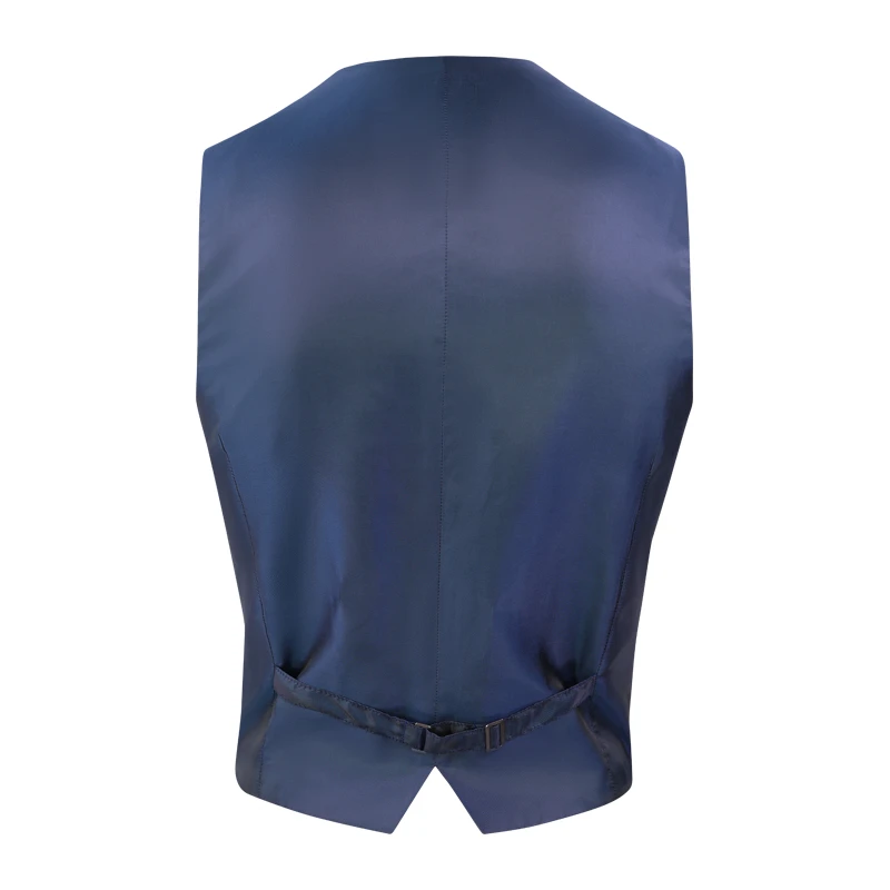 Gilet Harris Tweed Wellington | Blauw | www.pietkoopmans.nl