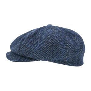 Wellington Newsboy | Harris Tweed Antaciet
