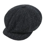Wellington Newsboy | Harris Tweed Antaciet | www.pietkoopmans.nl