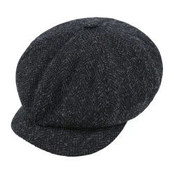Wellington Newsboy | Harris Tweed Antaciet