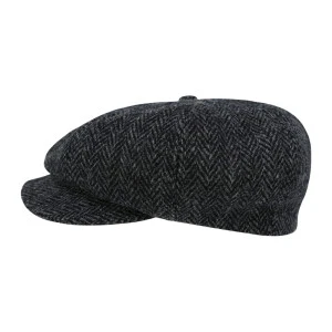 Wellington Newsboy | Harris Tweed Antaciet