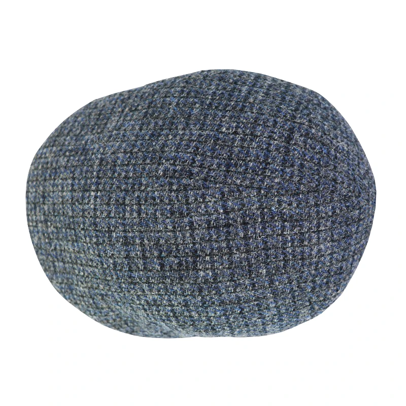 Wellington Flatcap Henry Tweed | Blue Black | www.pietkoopmans.nl