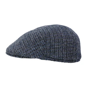 Wellington Flatcap Henry Tweed | Blue Black