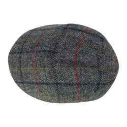 Wellington Flatcap Henry Tweed | Rood Geel Geruit