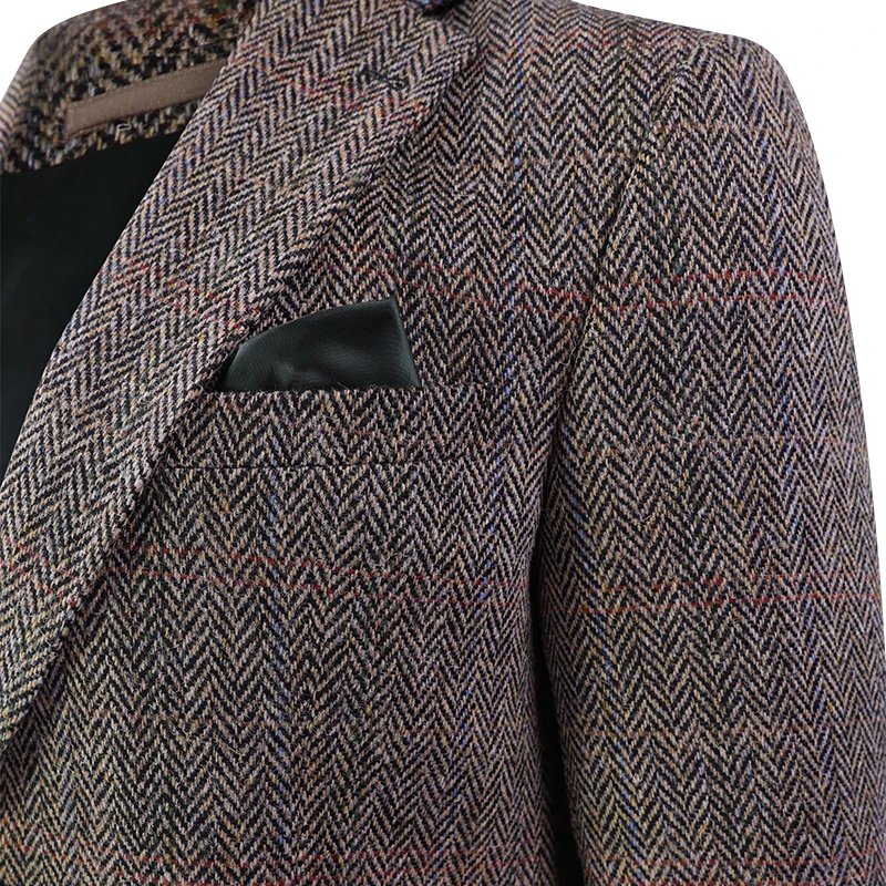 Colbert Harris Tweed Wellington | Camel Herringbone | www.pietkoopmans.nl