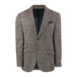 Colbert Harris Tweed Wellington | Camel Herringbone
