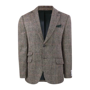 Colbert Harris Tweed Wellington | Camel Herringbone