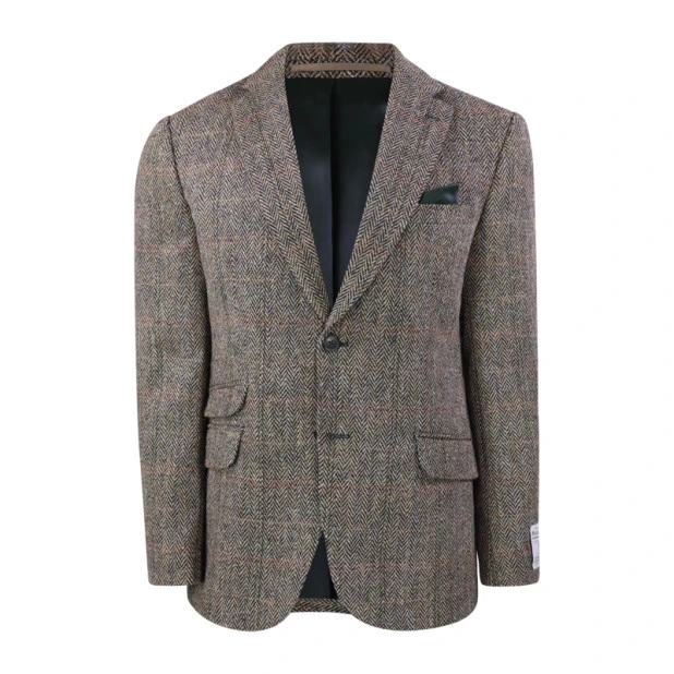 Colbert Harris Tweed Wellington | Camel Herringbone | www.pietkoopmans.nl