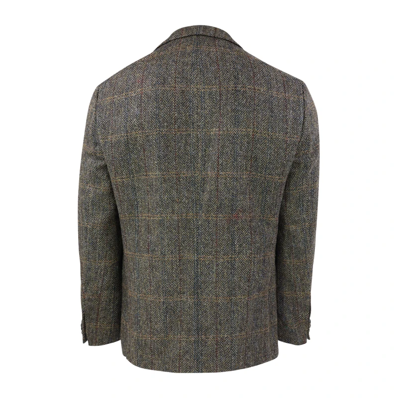 Colbert Harris Tweed Wellington | Herringbone Groen | www.pietkoopmans.nl