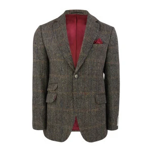 Colber Harris Tweed Wellington | Herringbone Groen