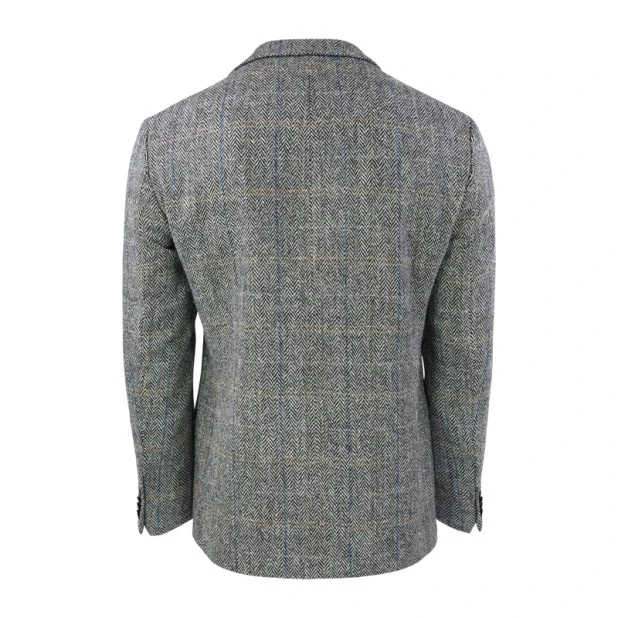 Colbert Harris Tweed Wellington | Herringbone Grey | www.pietkoopmans.nl