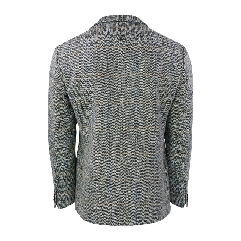 Colbert Harris Tweed Wellington | Herringbone Grey | www.pietkoopmans.nl