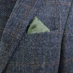 Colbert Harris Tweed Wellington | Herringbone Grey Blue | www.pietkoopmans.nl