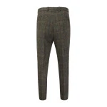 Wellington of Bilmore Tweed Broek | Green Herringbone | www.pietkoopmans.nl