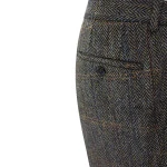 Wellington of Bilmore Tweed Broek | Green Herringbone | www.pietkoopmans.nl