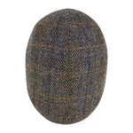 Wellington Flatcap | Henry Tweed Bruin Blauw