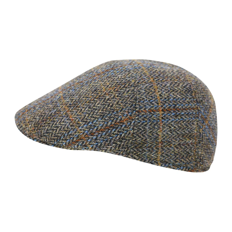 Wellington Flatcap | Henry Tweed Bruin Blauw