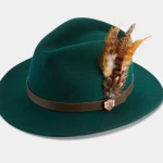 Alan Paine Fedora Hoed | Flessengroen | www.pietkoopmans.nl