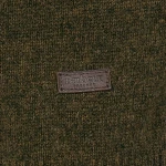 Barbour Lamswol Troye Trui | Mosgroen | www.pietkoopmans.nl