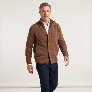Barbour Essential Wollen Vest | Cognac