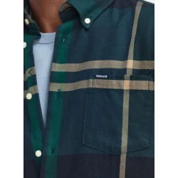 Barbour Overhemd Flanel Dunoon | Green Loch