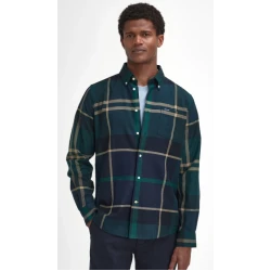 Barbour Overhemd Flanel Dunoon | Green Loch