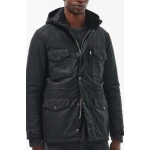 Barbour Winter Waxjas Sapper | Navy Greenloch Tartan | www.pietkoopmans.nl