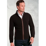 Brook Taverner Fleece Vest | Zwart | www.pietkoopmans.nl