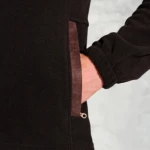 Brook Taverner Fleece Vest | Zwart | www.pietkoopmans.nl