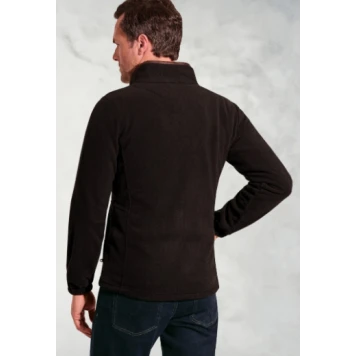 Brook Taverner Fleece Vest | Zwart | www.pietkoopmans.nl