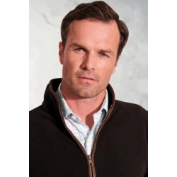 Brook Taverner Fleece Vest | Zwart