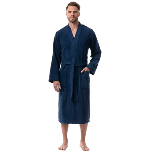 Bugatti Badjas | Blauw Bamboe | www.pietkoopmans.nl