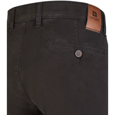 Club of Comfort Chino Winter Broek | Zwart | www.pietkoopmans.nl