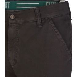 Club of Comfort Chino Winter Broek | Zwart