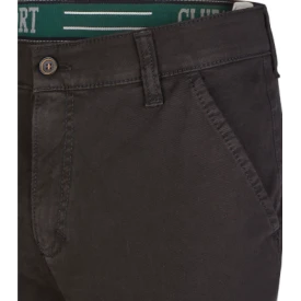 Club of Comfort Chino Winter Broek | Zwart